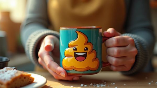 Osez l’humour au quotidien avec un mug caca tendance et décalé