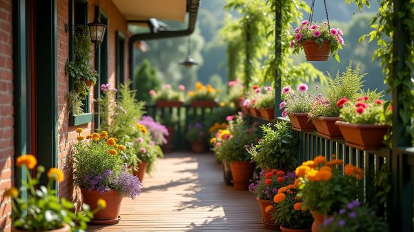 Serres de jardin pour balcon : transformer votre espace restreint en jardin de fleurs