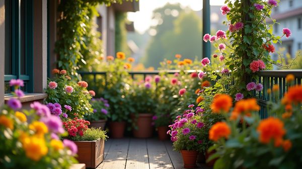 Serres de jardin pour balcon : transformer votre espace restreint en jardin de fleurs