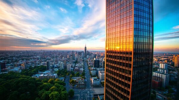 Transformez votre espace avec une vue panoramique urbaine